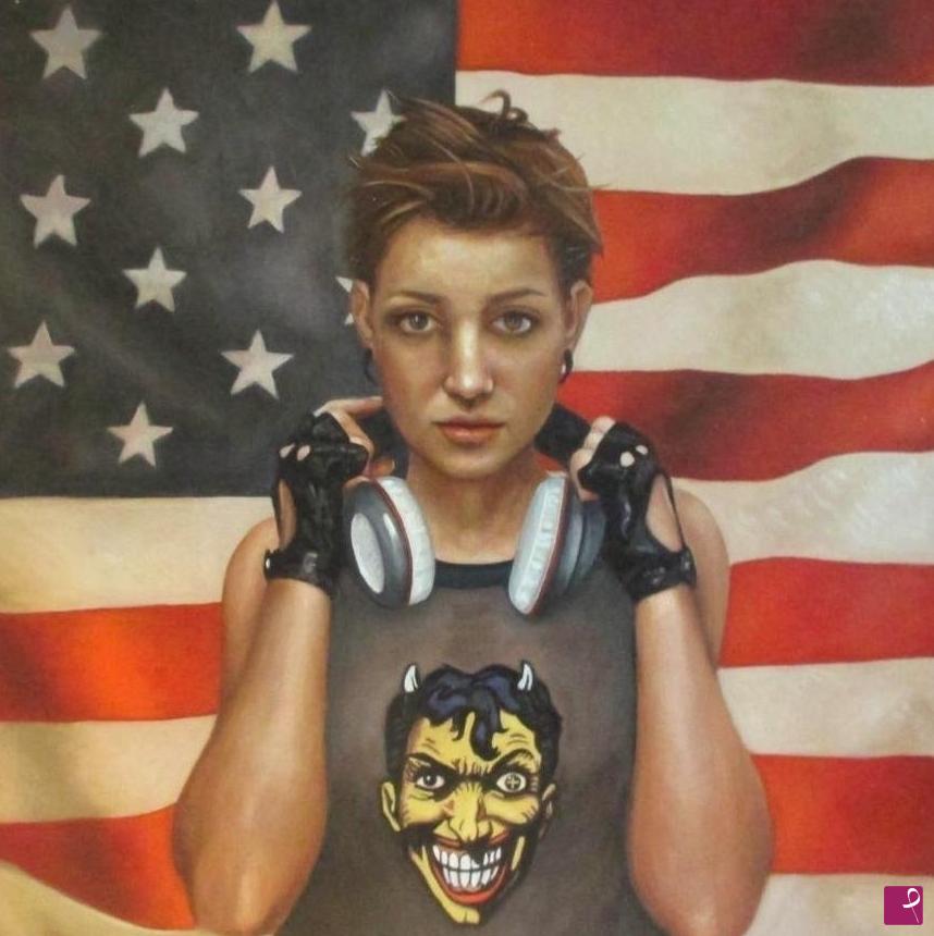 quadri in vendita online - American Girl