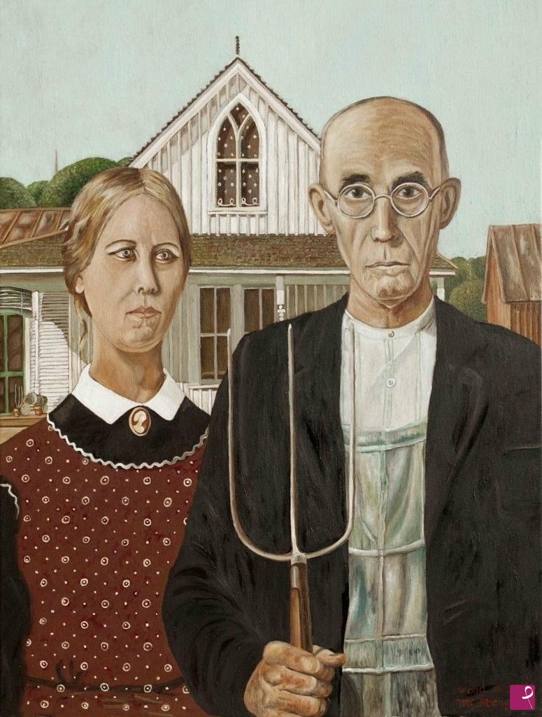 quadri in vendita online - American Gothic