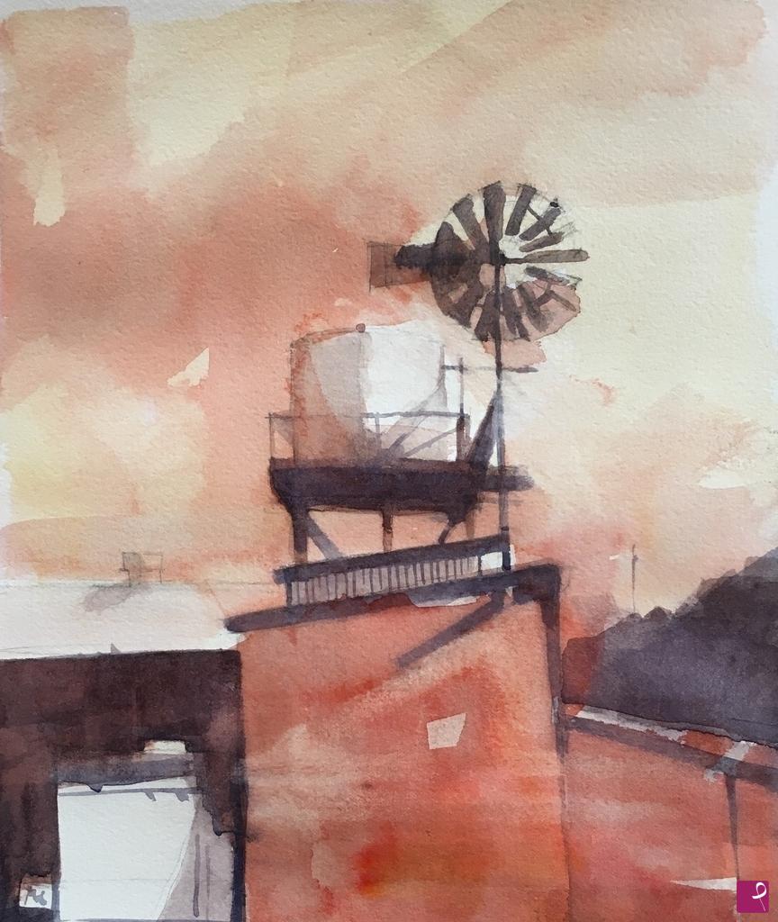 quadri in vendita online - American Landscape 6