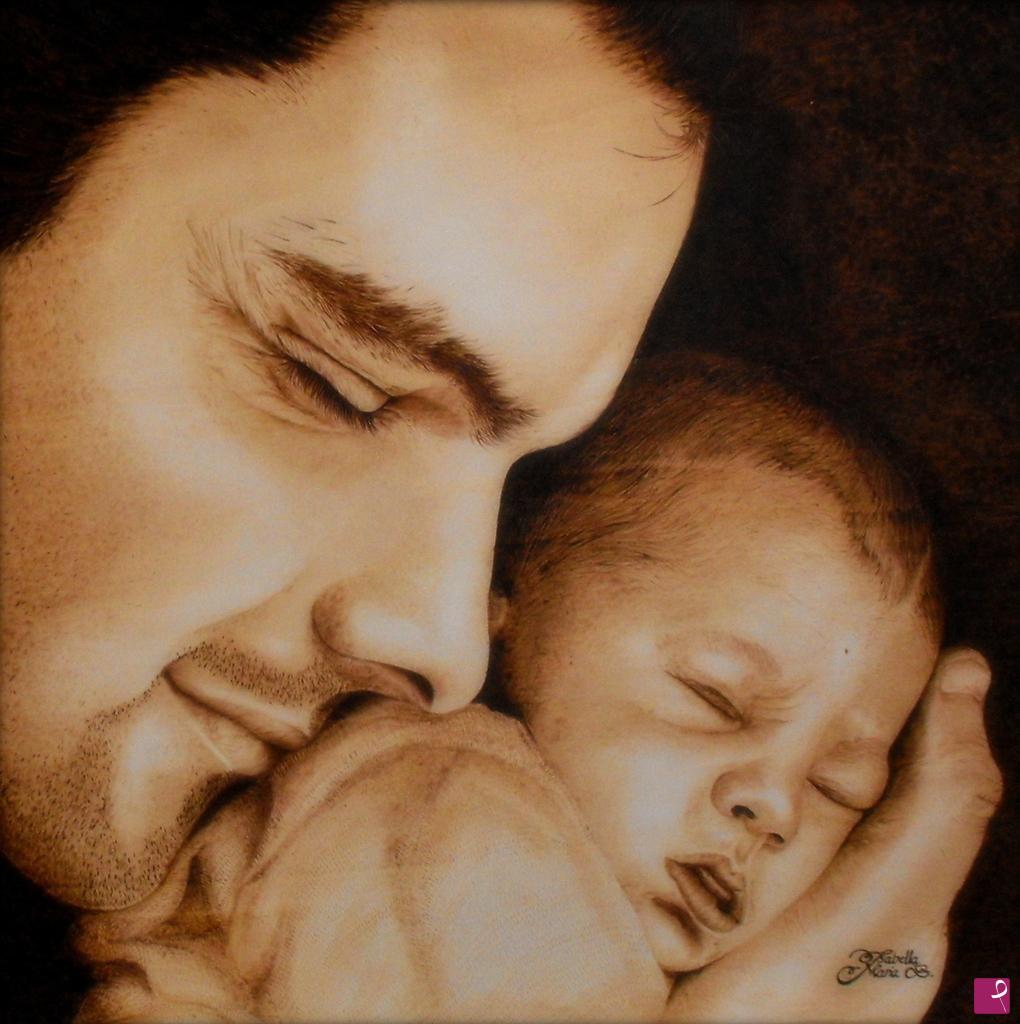 quadri in vendita online - AMORE DI UN PADRE