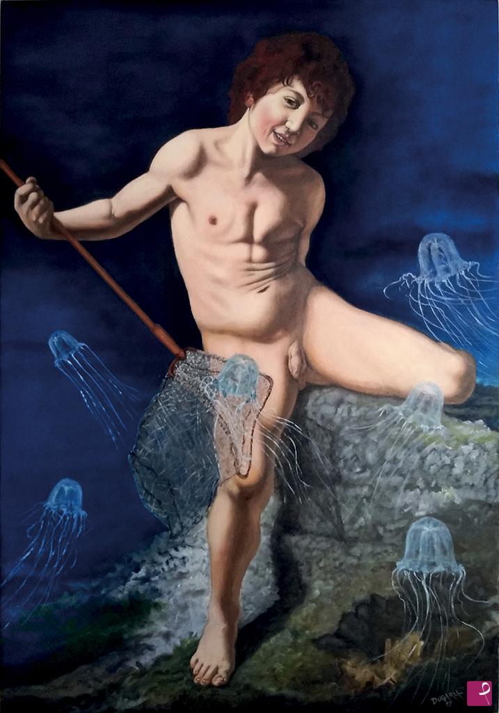 quadri in vendita online - AMORE E LE MEDUSE