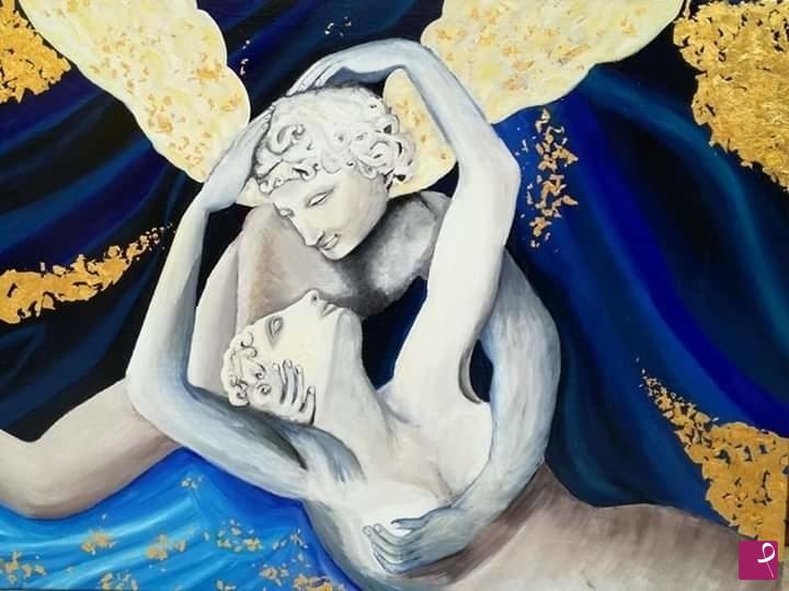 quadri in vendita online - Amore e psiche