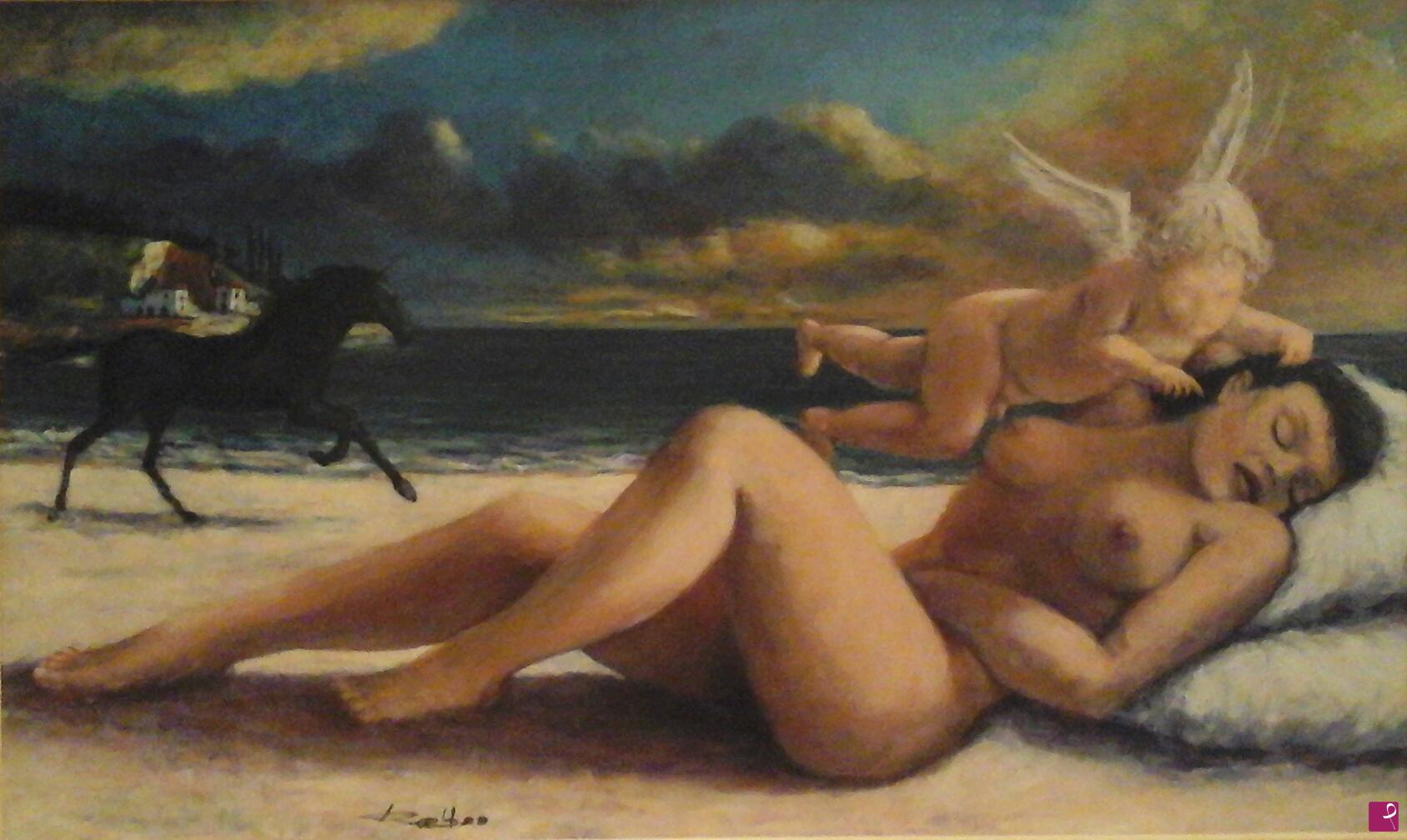 quadri in vendita online - Amore e Psiche 