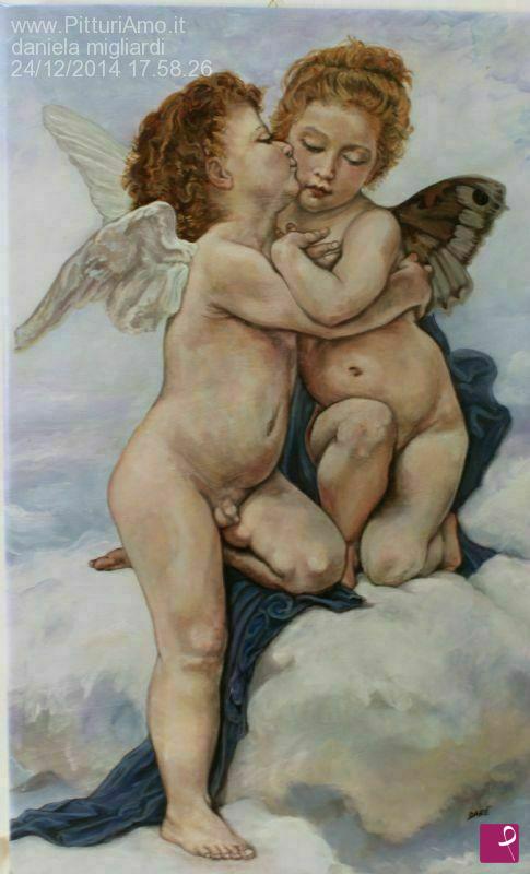quadri in vendita online - amore e psiche