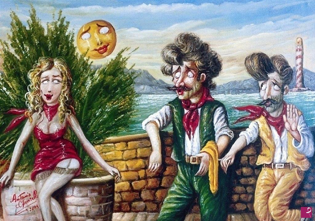 quadri in vendita online - AMORE LADRO