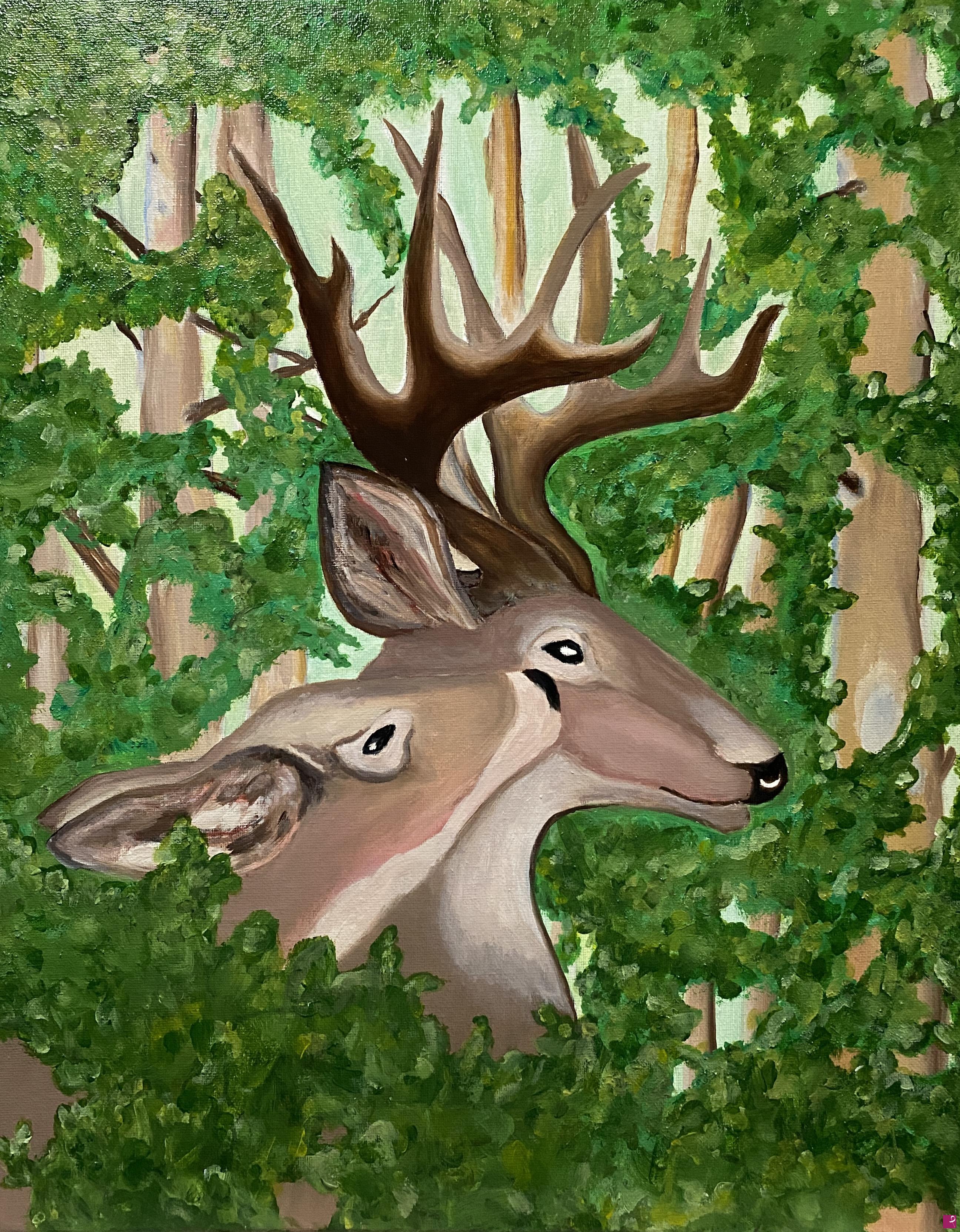 quadri in vendita online - Amore nella Natura
