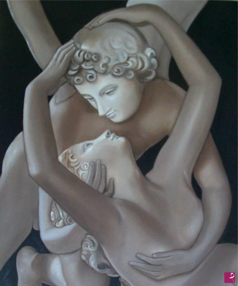 quadri in vendita online - "Amore & Psiche"