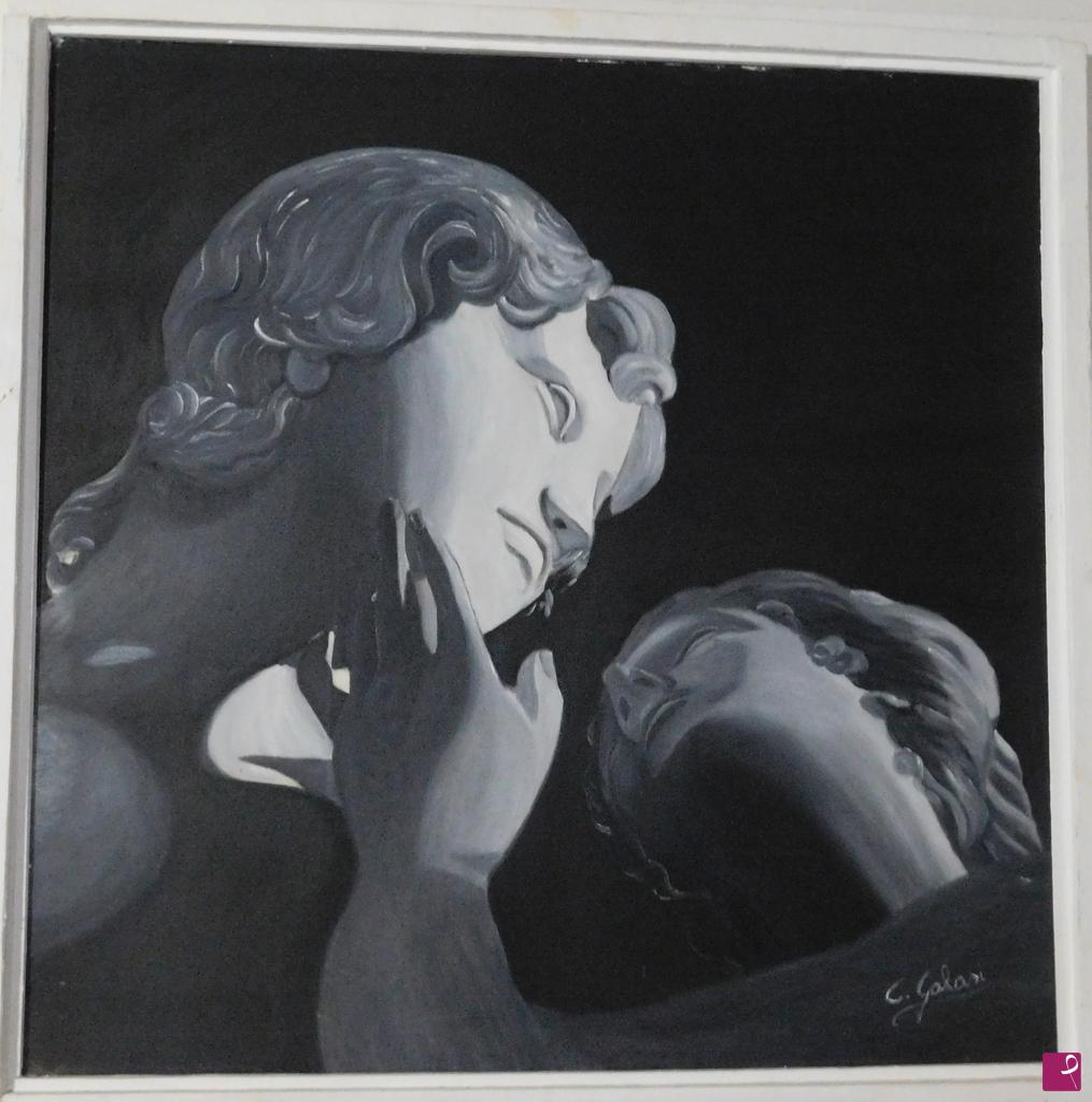 quadri in vendita online - Amore/venere e adone