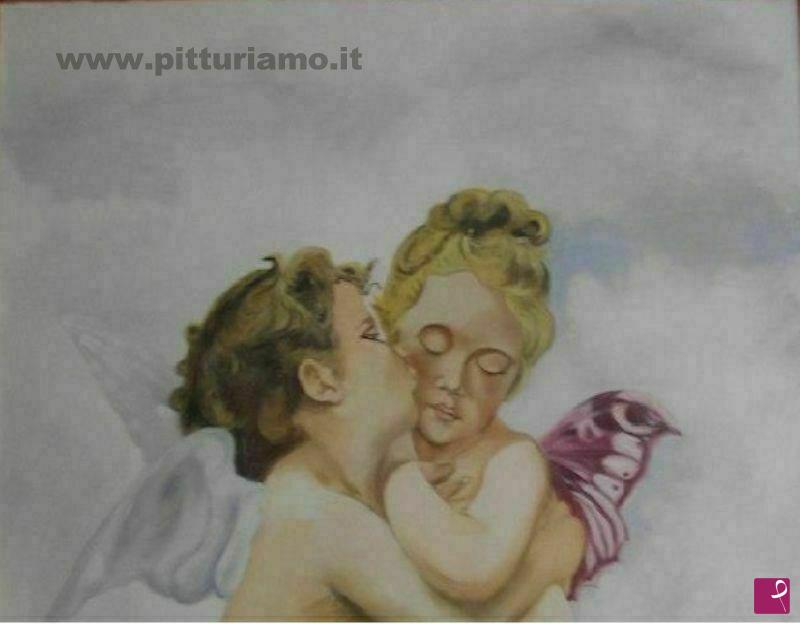 quadri in vendita online - amorini