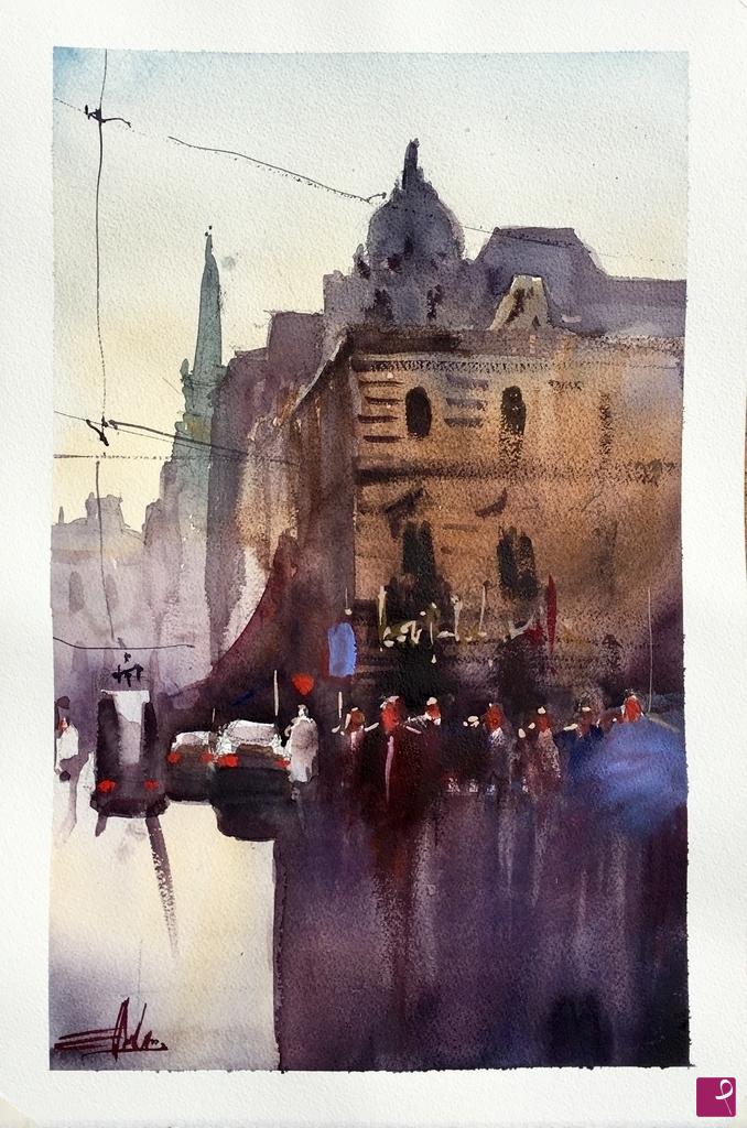 quadri in vendita online - AMSTERDAM, IMPRESSION 