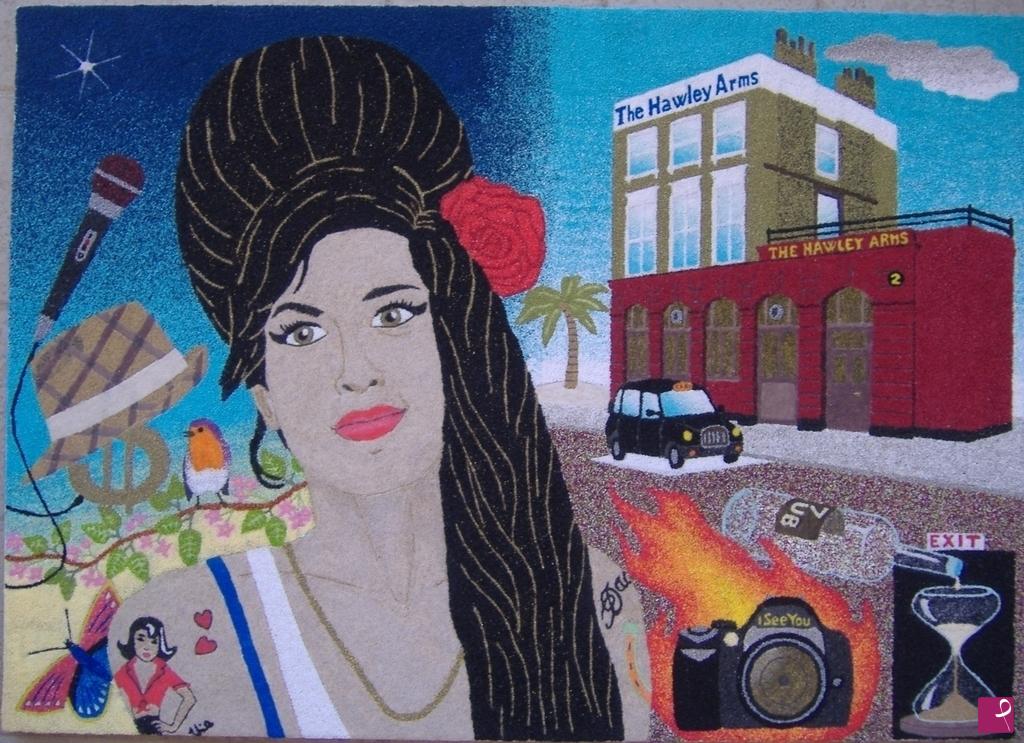 quadri in vendita online - Amy on canvas
