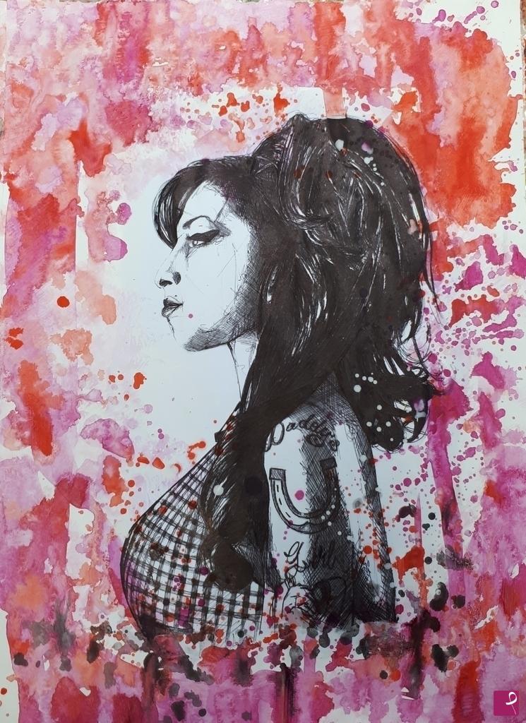 quadri in vendita online - Amy Winehouse