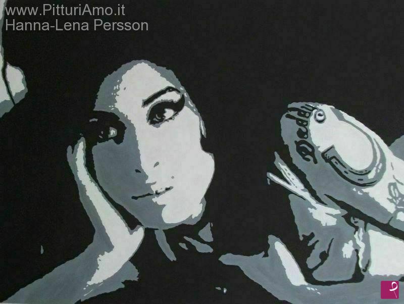 quadri in vendita online - Amy Winehouse