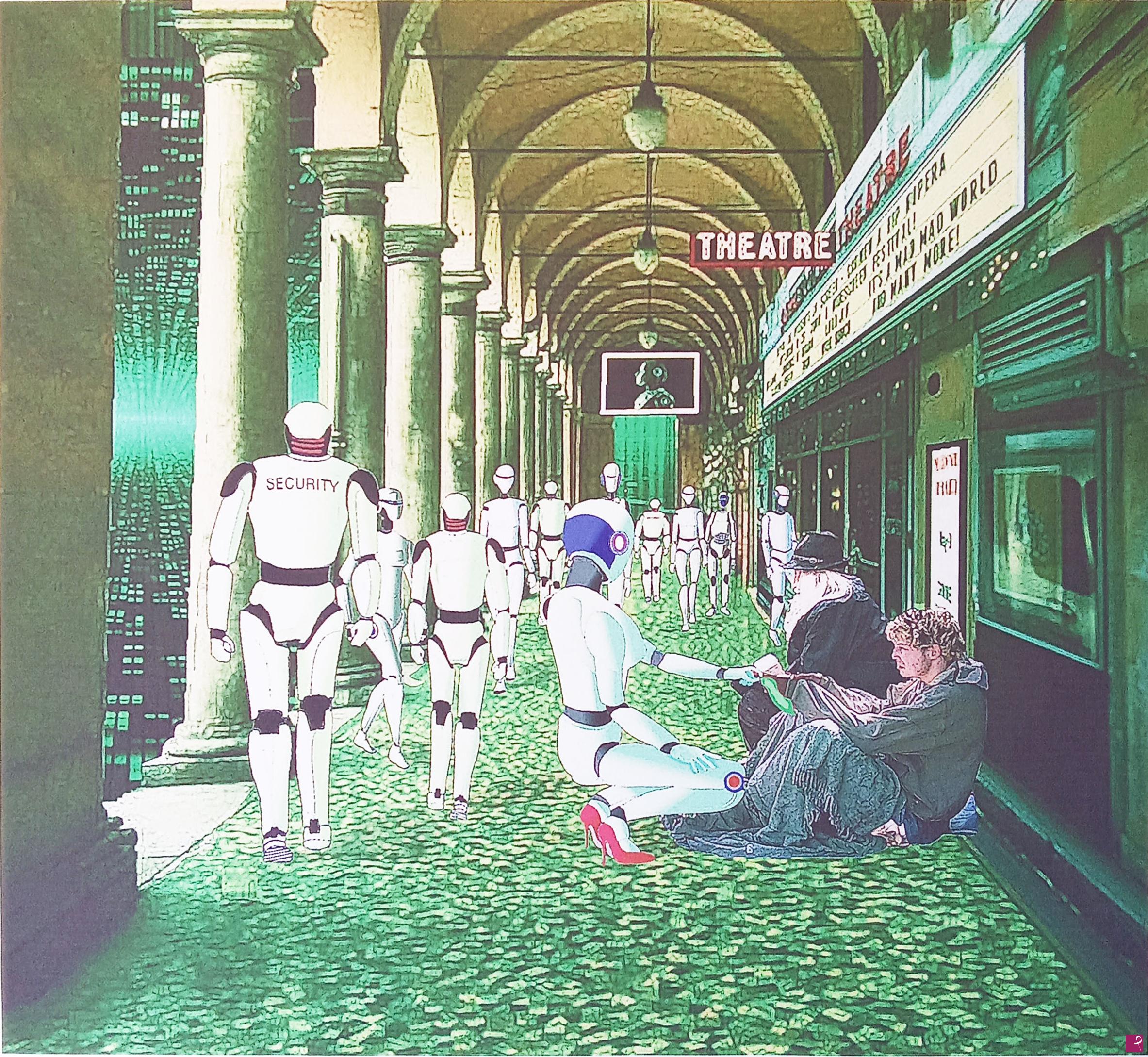 quadri in vendita online - Androidi. Futuro prossimo