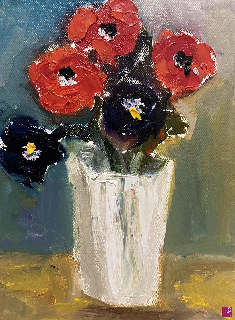 quadri in vendita online - Anemone