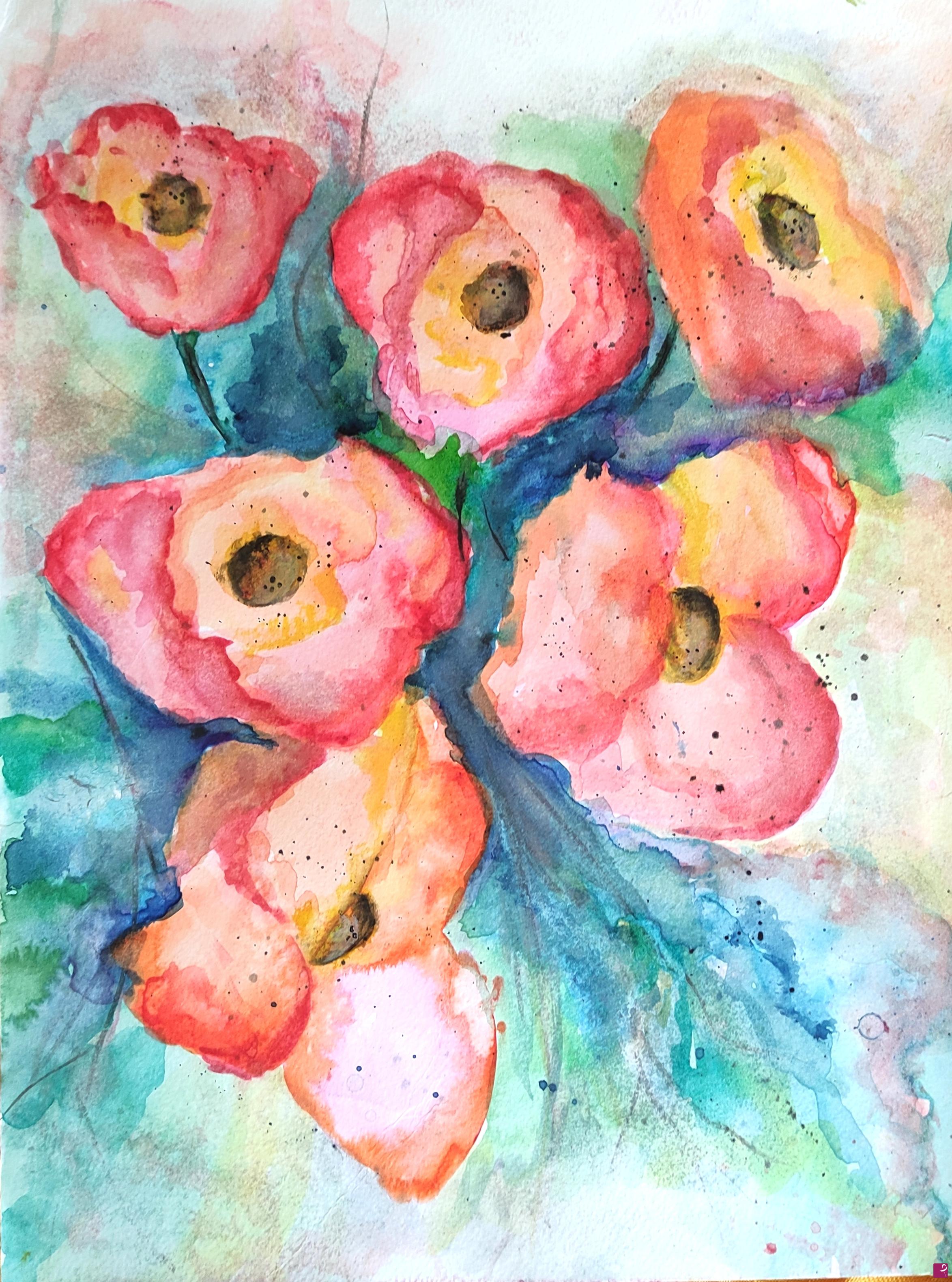 quadri in vendita online - Anemone