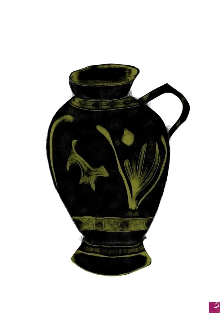 quadri in vendita online - Anfora Pompeana 