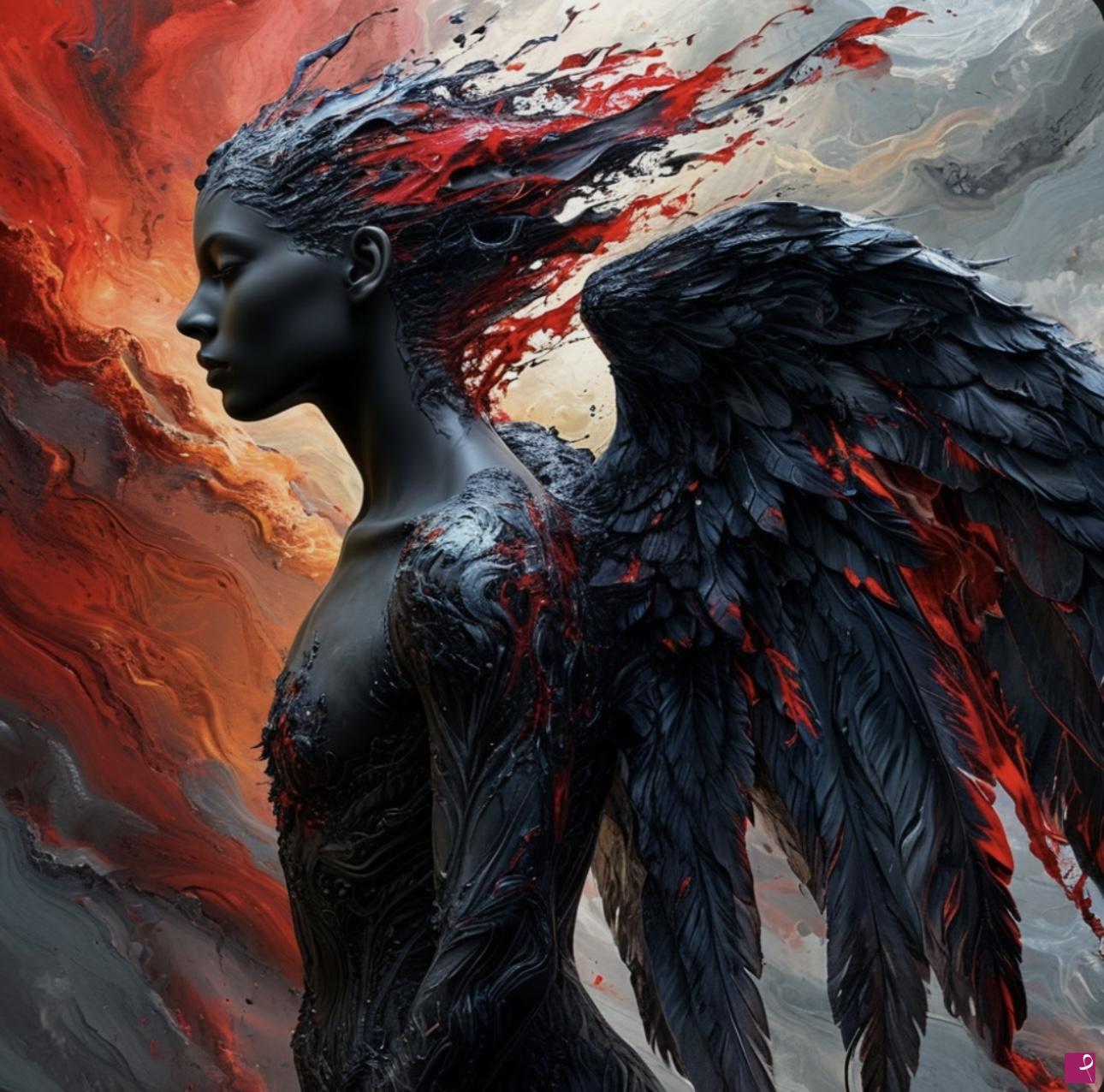 quadri in vendita online - Angel 3