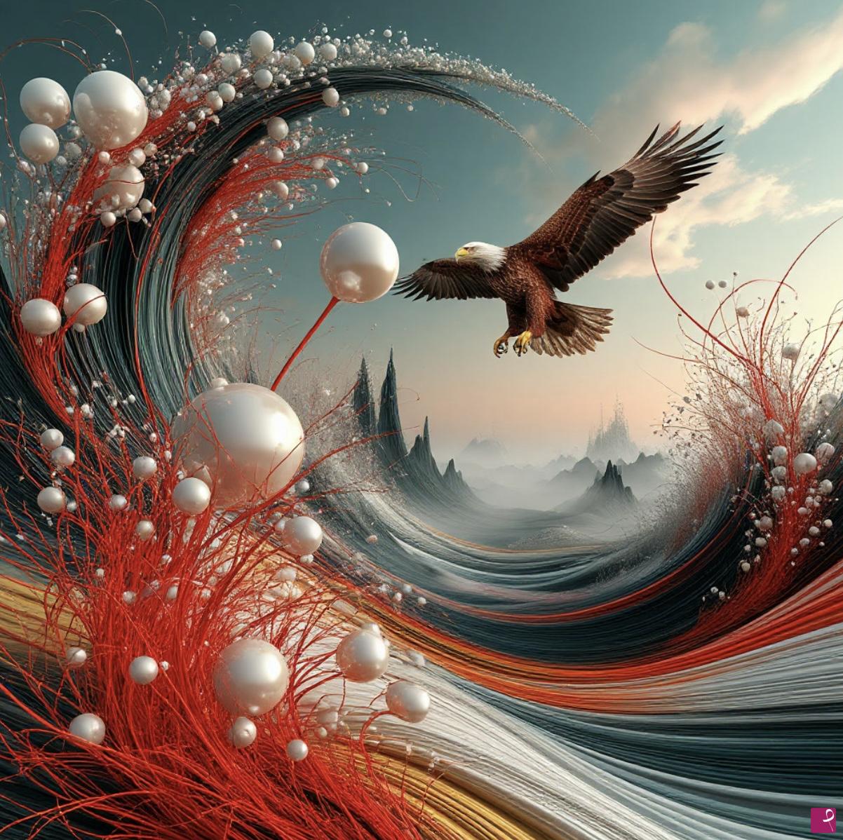 quadri in vendita online - Angel and fantastic natural 