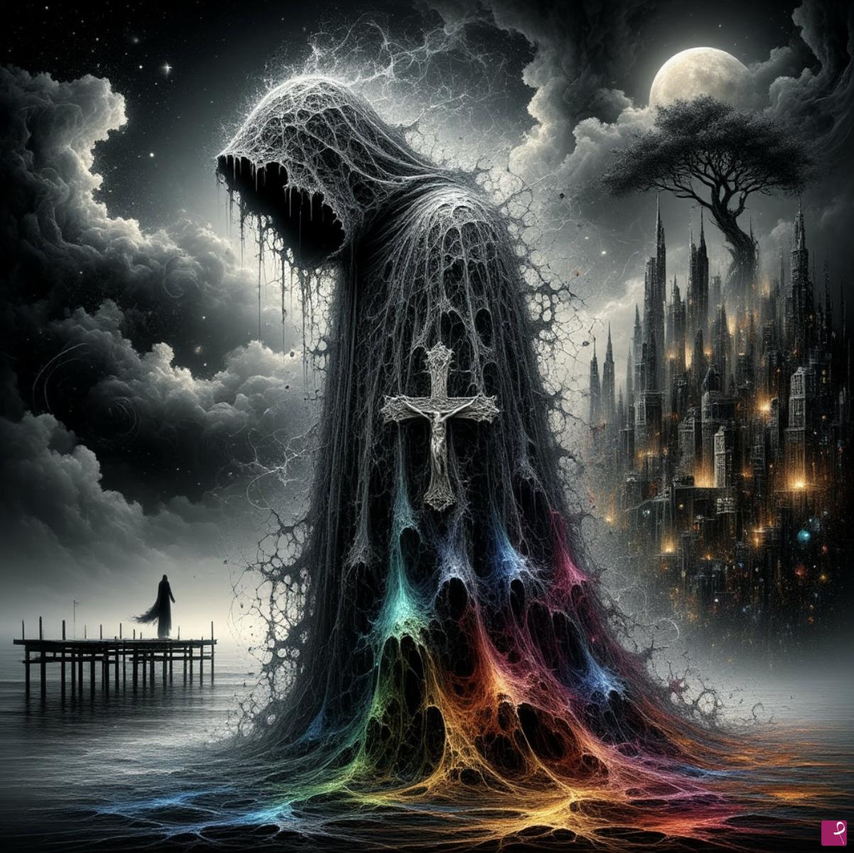quadri in vendita online - Angel death 