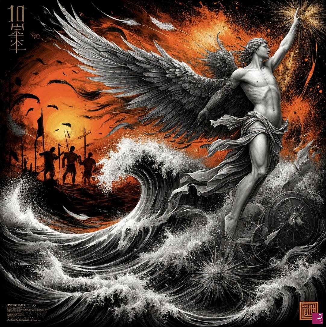 quadri in vendita online - Angel freedom 