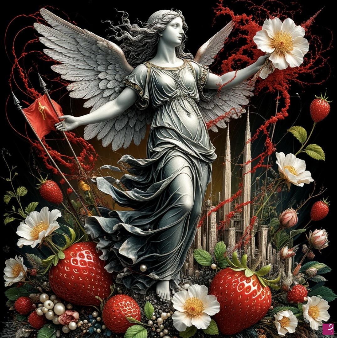 quadri in vendita online - Angel freedom 