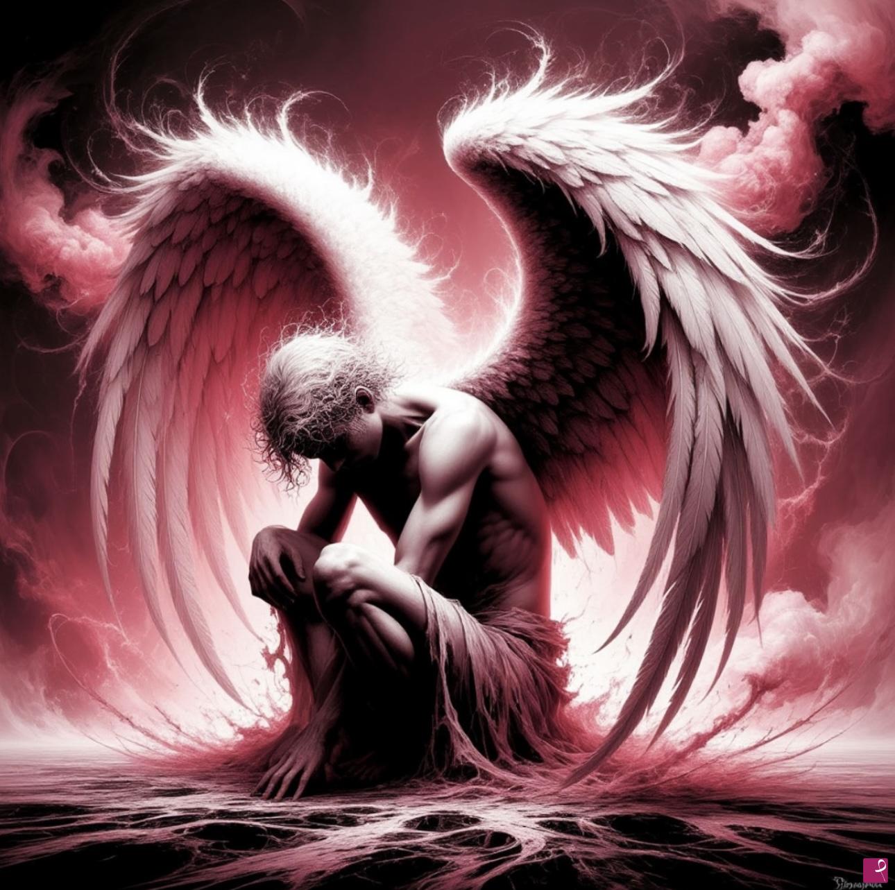 quadri in vendita online - Angel in sorrow2