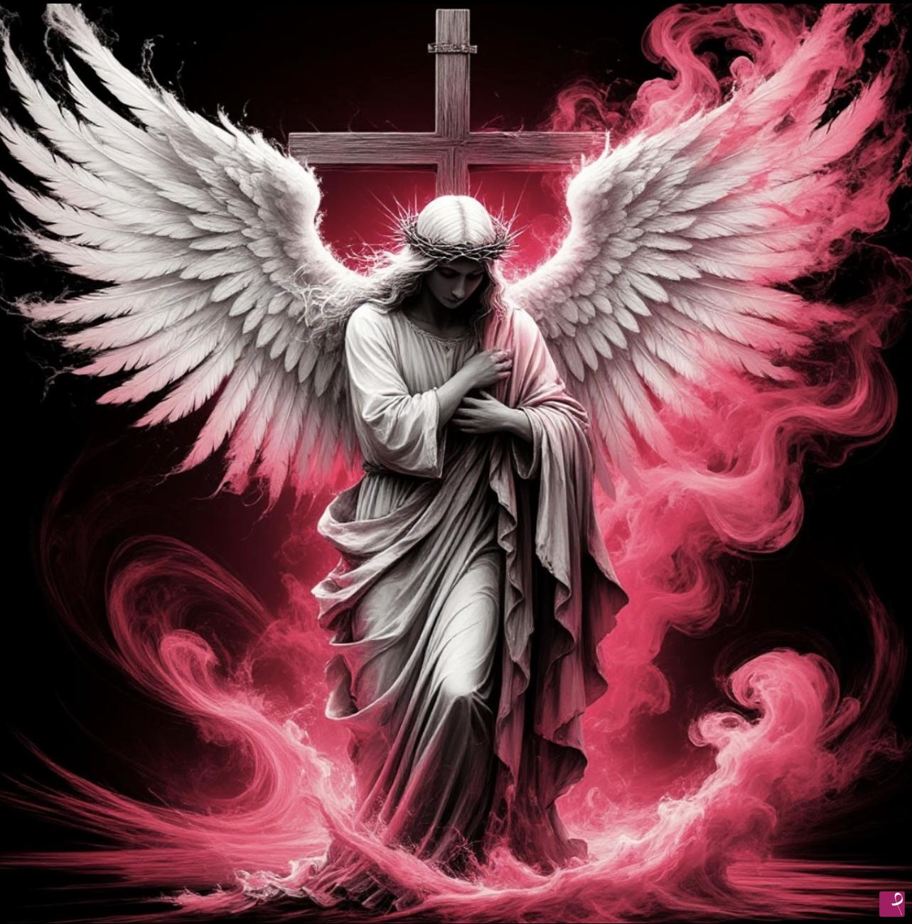 quadri in vendita online - Angel martyr