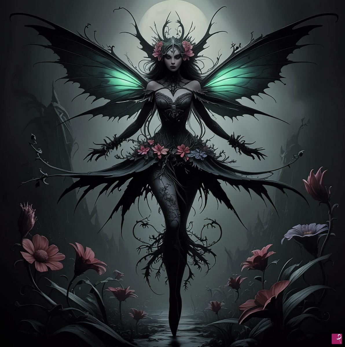 quadri in vendita online - Angel of darkness