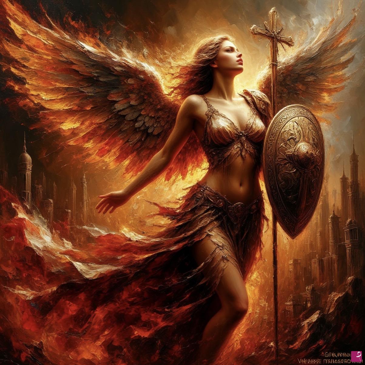 quadri in vendita online - Angel war