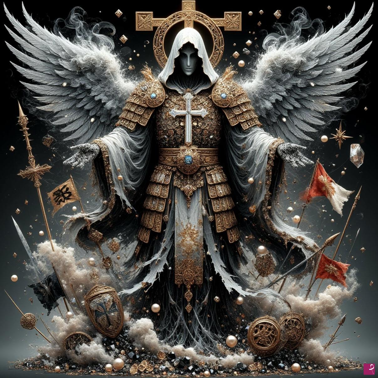quadri in vendita online - Angel wars