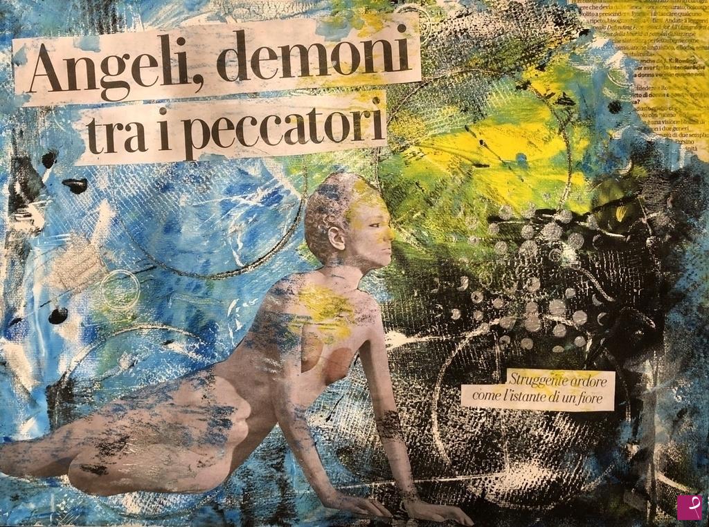 quadri in vendita online - Angeli e demoni