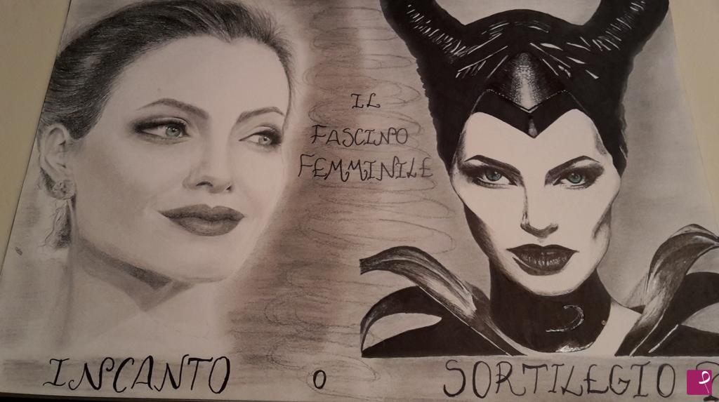 quadri in vendita online - Angelina Jolie