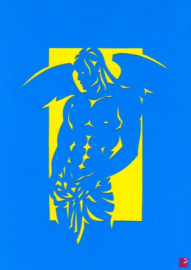 quadri in vendita online - Angels in Blue