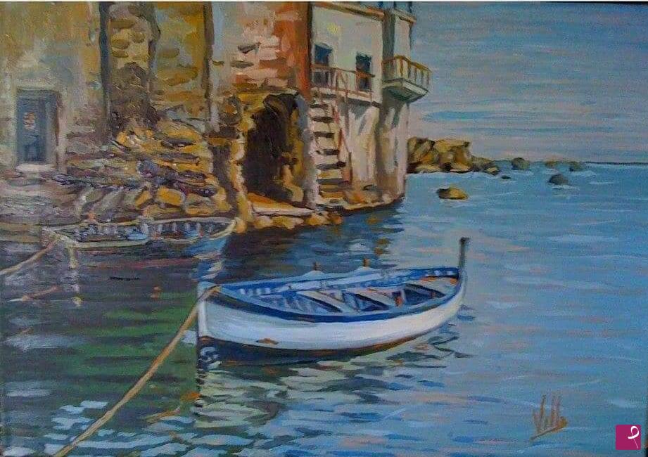 quadri in vendita online - Angolo di boccadasse
