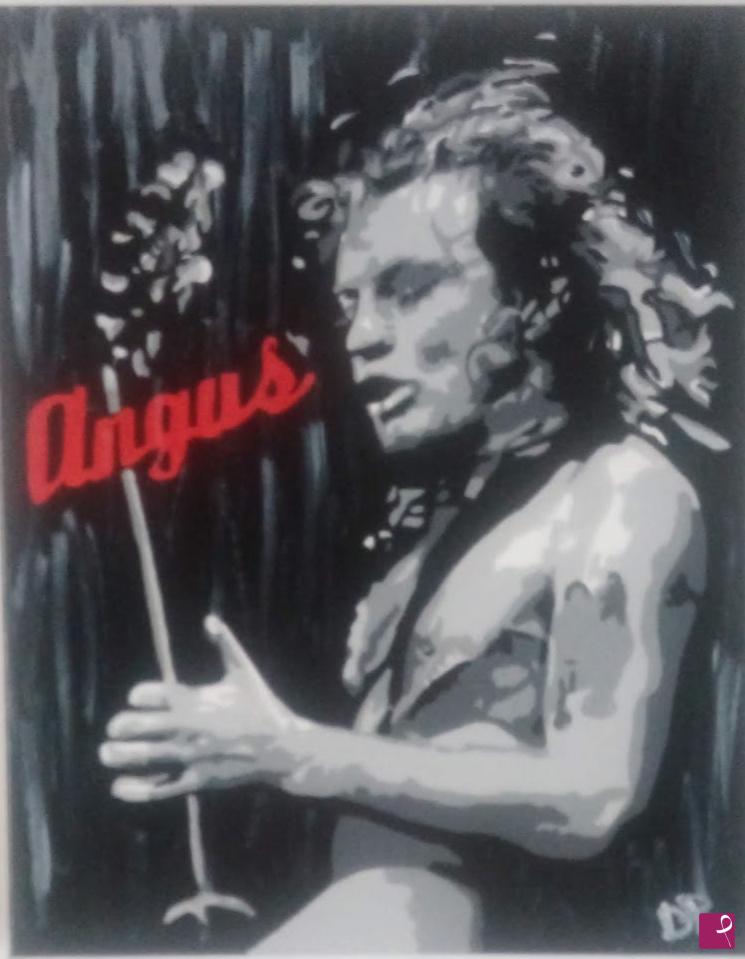 quadri in vendita online - Angus Young