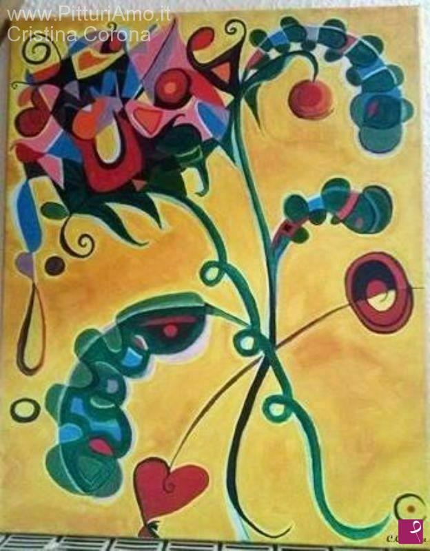quadri in vendita online - Anima in fiore