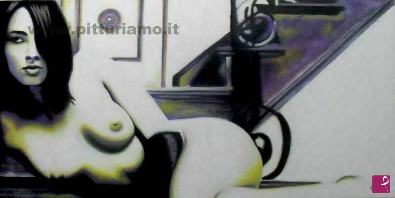 quadri in vendita online - Anima nuda
