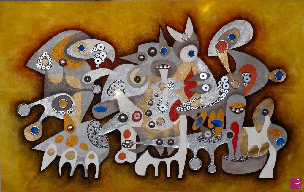 quadri in vendita online - ANIMAL PARTY