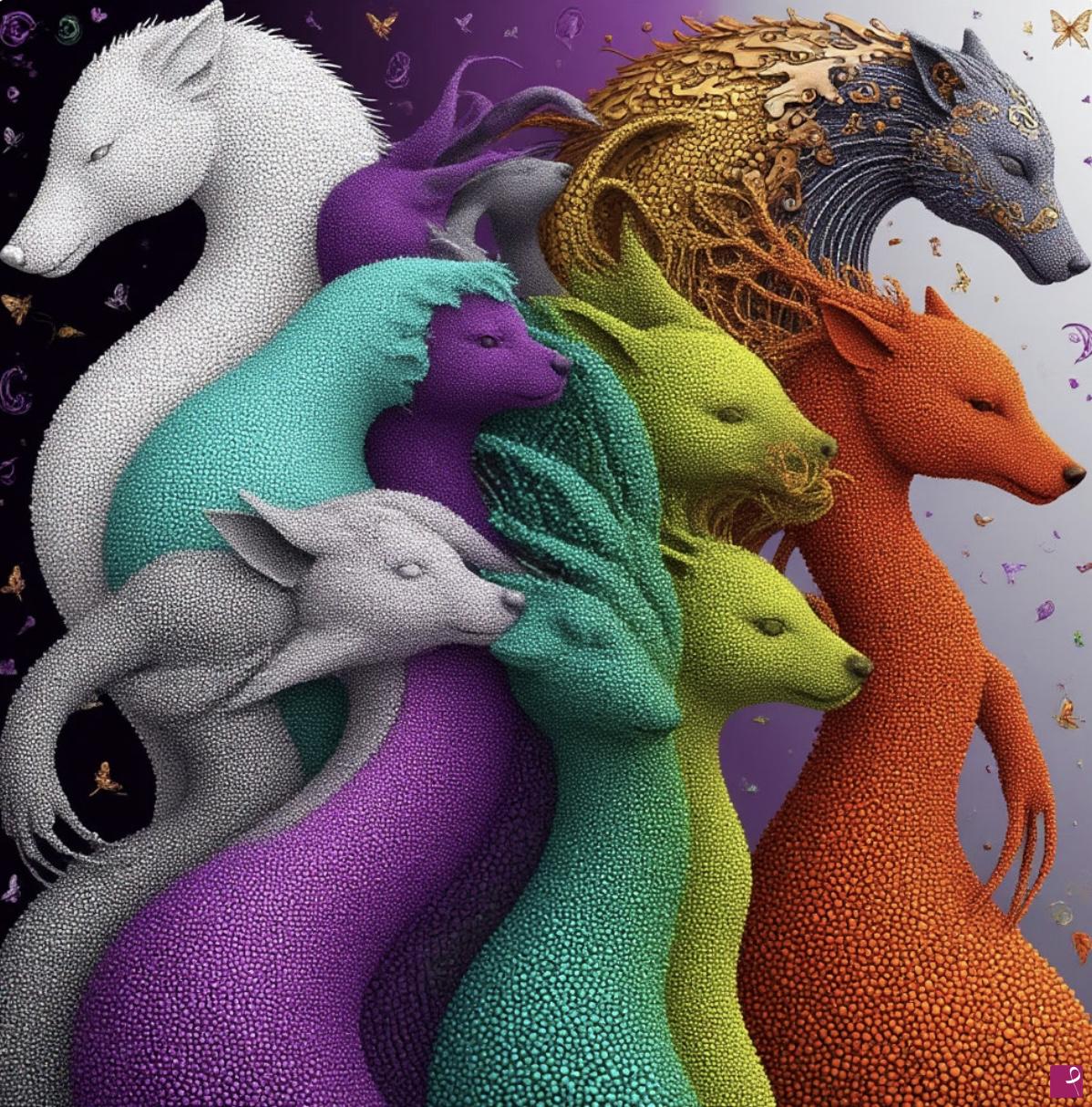 quadri in vendita online - Animals art