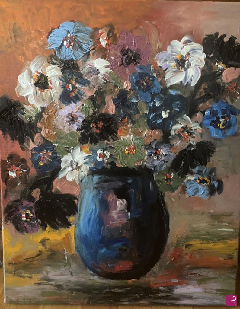 quadri in vendita online - Anime di fiori