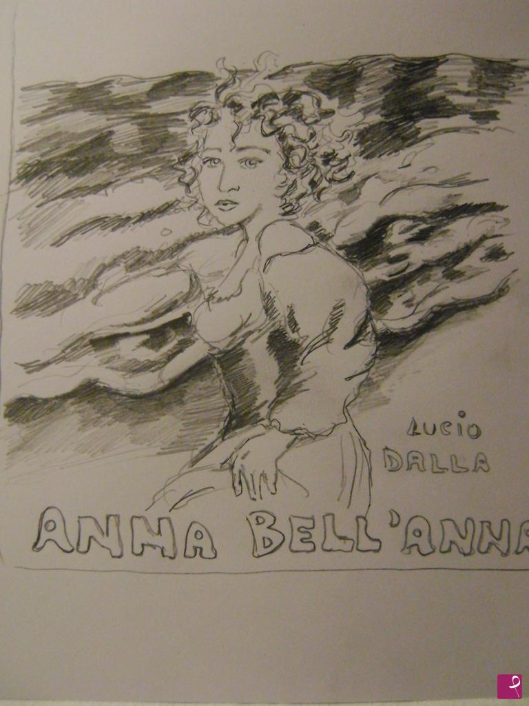 quadri in vendita online - ANNA BELL'ANNA di LUCIO DALLA