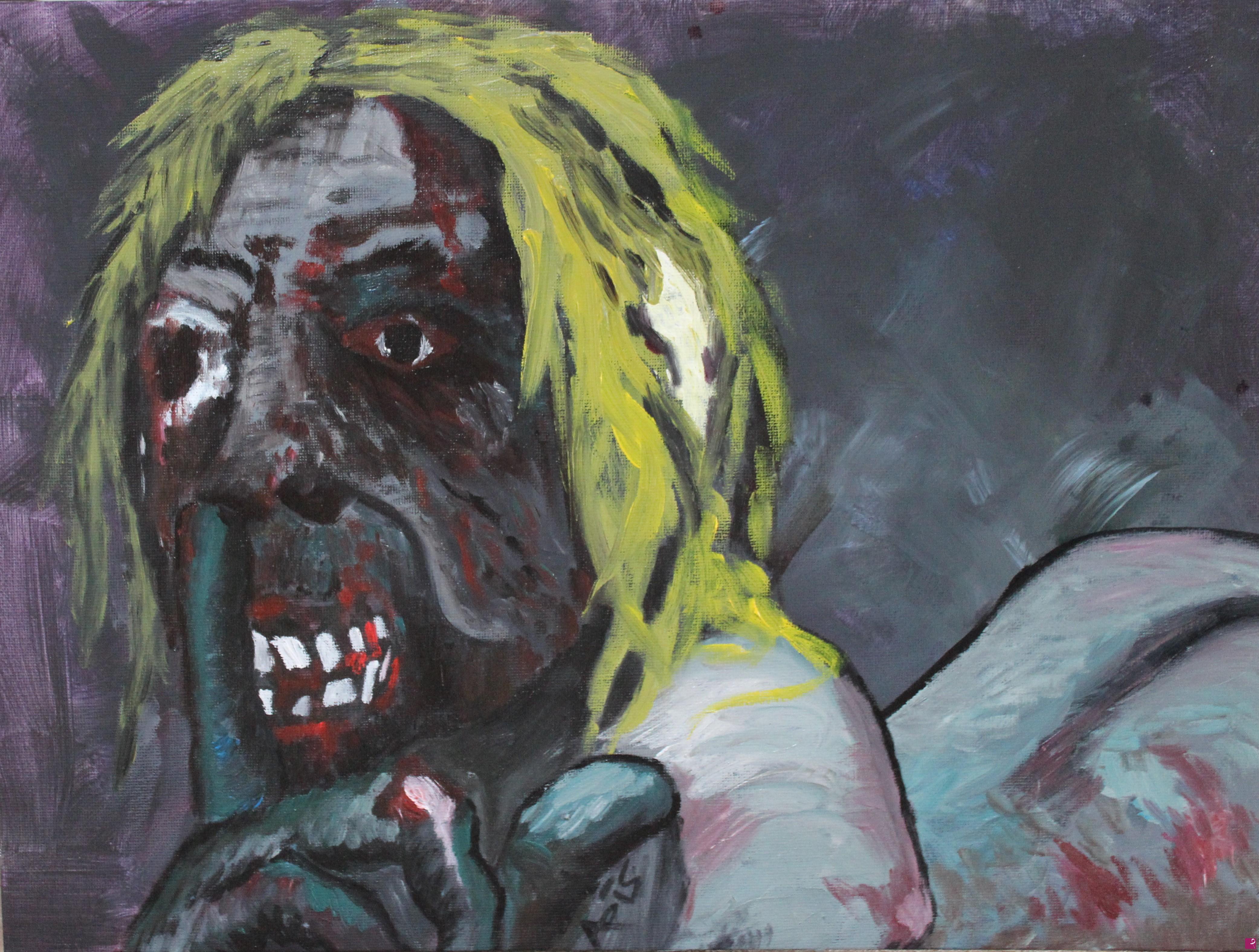 quadri in vendita online - Anna Falchi zombie