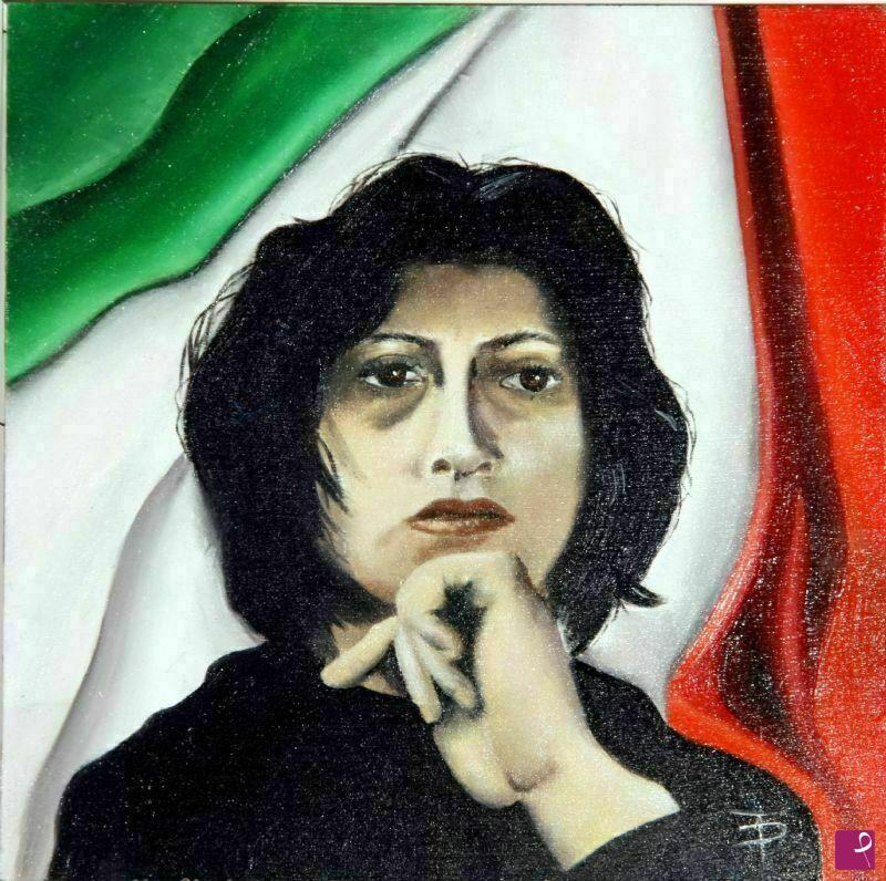 quadri in vendita online - Anna Magnani, il suo volto il nostro volto