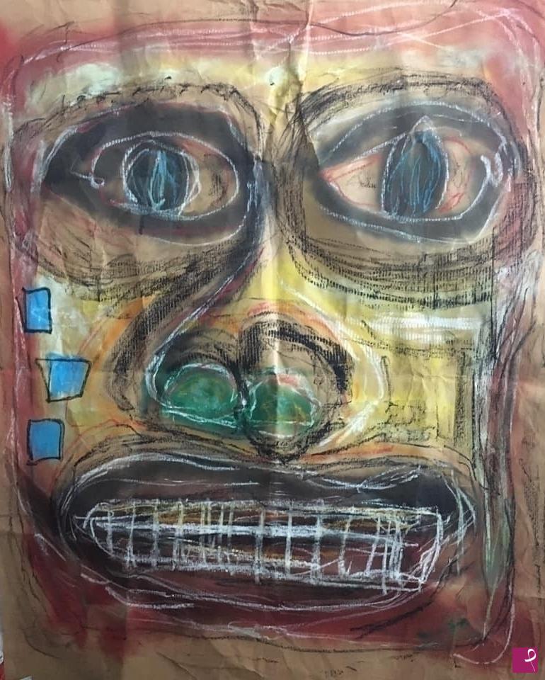 quadri in vendita online - “anonymous portrait” 