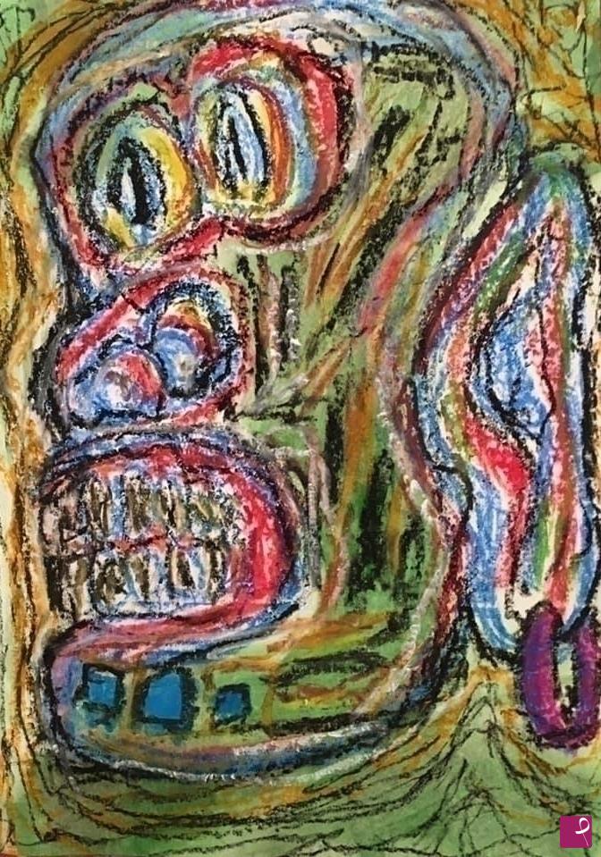quadri in vendita online - “anonymous portrait 5” 