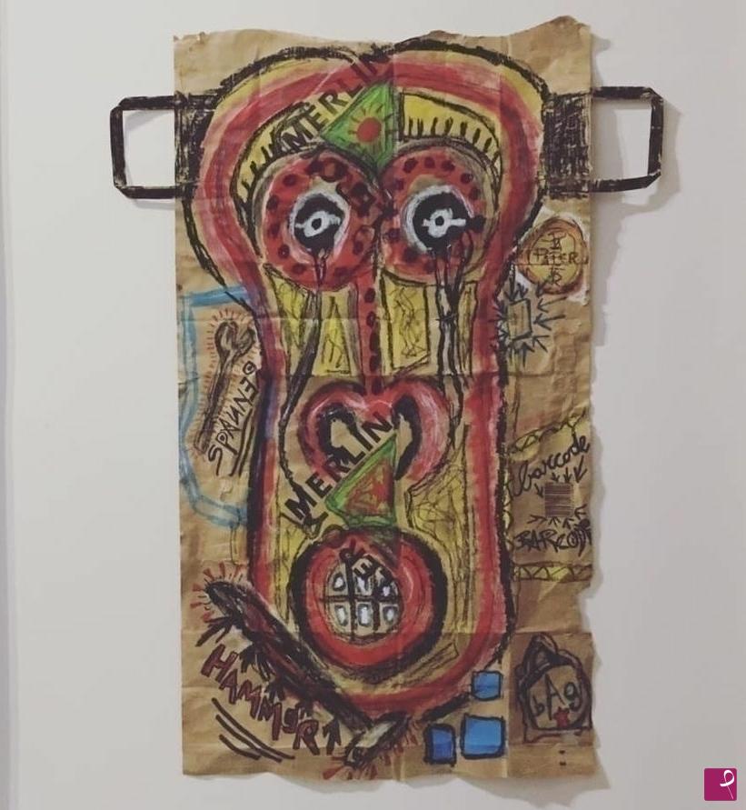 quadri in vendita online - “anonymous portrait 7" 