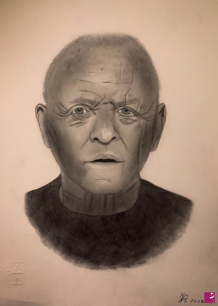 quadri in vendita online - Anthony Hopkins 