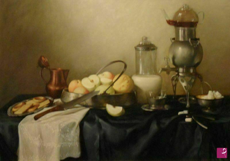quadri in vendita online - Antica colazione