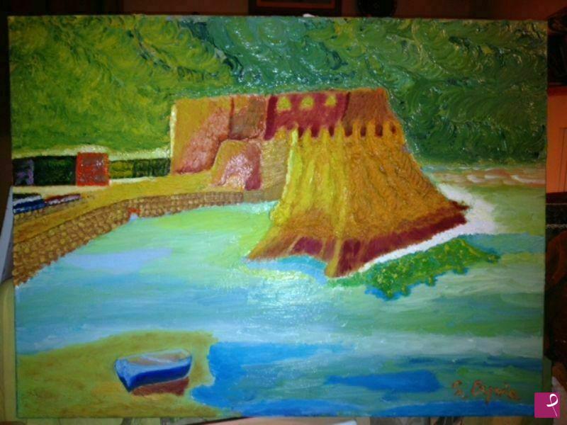 quadri in vendita online - antico castel dell,ovo
